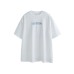 Sailing print men's and women's loose short sleeves