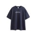 Sailing print men's and women's loose short sleeves
