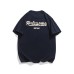 Foam letter printed men's and women's loose short sleeves