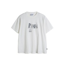 Cat print men's and women's loose short sleeves