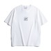 Printed design for casual and loose men's and women's short sleeves