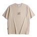 Printed design for casual and loose men's and women's short sleeves