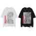 Basketball Boy  Decorated Design Short Sleeve T-Shirt Men's Street Loose Casual Top