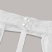 Lace hollow out spicy girl top with neck strap
