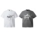 Angel Bull Printed Loose Men's and Women's Short Sleeves