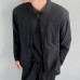 Grey stand up collar sunscreen jacket for men summer outdoor