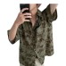 Retro short sleeved floral loose casual shirt