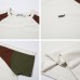 Color Block Letter Print V-Neck Short Sleeve T-Shirt Unisex Loose Casual Couple Tee