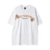 Unique Design Letter Print Short Sleeve T-Shirt for Men and Women Summer Loose Casual Fashion Couple Tee