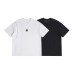 Printed round neck loose casual short sleeved shirt