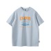 Colorful letter printed casual loose men's and women's short sleeves