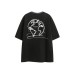 Washed vintage creative printed loose men's and women's short sleeves
