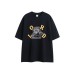 Jesus letter print loose men's and women's short sleeves