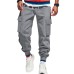 Men's casual work pants with multiple pockets