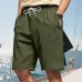 Men's sports solid color shorts