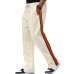 Men's striped sports horn casual sweatpants