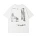 Street Style Letter Print Loose Crew Neck Short Sleeve T-Shirt for Men and Women Summer Casual Versatile Couple Top