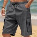 Men's multi pocket workwear shorts