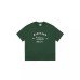 Letter printed round neck T-shirt short sleeved