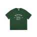 Letter printed round neck T-shirt short sleeved
