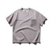 Pocket short sleeved T-shirt for men and women