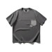 Pocket short sleeved T-shirt for men and women