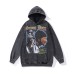 Portrait Print and Washed Vintage Look for Men and Women