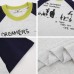 Retro Colorblock Raglan Sleeve Pure Cotton Short Sleeve T-Shirt Unisex Summer Couple Loose Casual Half Sleeve Top