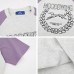 Retro Colorblock Dachshund Raglan Sleeve Short Sleeve T-Shirt Unisex Couple Loose Casual Top