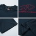 Letter Embroidery Heavyweight Pure Cotton Short Sleeve T-Shirt Men's Summer  Couple Loose Casual Top