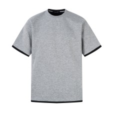 Retro Casual Loose Two-Piece Short Sleeve T-Shirt Men's Unique Design Summer Top