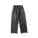 Simple drawstring casual pants for men loose straight leg pants