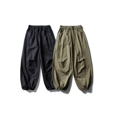 Simple silhouette casual pants men's straight leg pants Simple silhouette casual pants men's straight leg pants