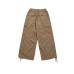 Large pocket workwear casual pants for male students straight leg pants