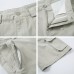Retro Multi-Pocket Workwear Capri Pants Unisex Loose Wide-Leg Casual Shorts