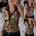 Cross-border New Summer Fitted Sequined Collared Sleeveless Top for Women