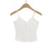Slim Waist Super Short Strapless Top