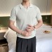Casual slimming slim fit solid color versatile half sleeved top
