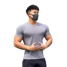 Solid color simple short sleeved t-shirt thin short sleeved top