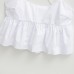 Ruffled top with small straps