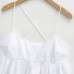 Ruffled top with small straps