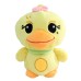 Cute Yellow Duck Bear and Purple Rabbit Plush Dolls