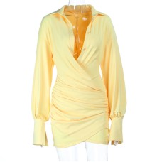 Shirt Dress for Women Spicy Mini Skirt
