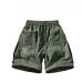 Summer loose straight leg sports casual five quarter pants mid length pants