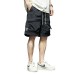 Versatile five point loose sports and casual mid length pants