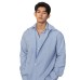 Fake two solid color simple long sleeved shirts