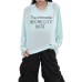 Simple and versatile round neck top with loose fit Simple and versatile round neck top with loose fit