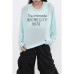 Simple and versatile round neck top with loose fit Simple and versatile round neck top with loose fit