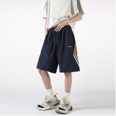 Quick drying loose fit sports casual beach five quarter pants