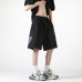 Quick drying loose fit sports casual beach five quarter pants